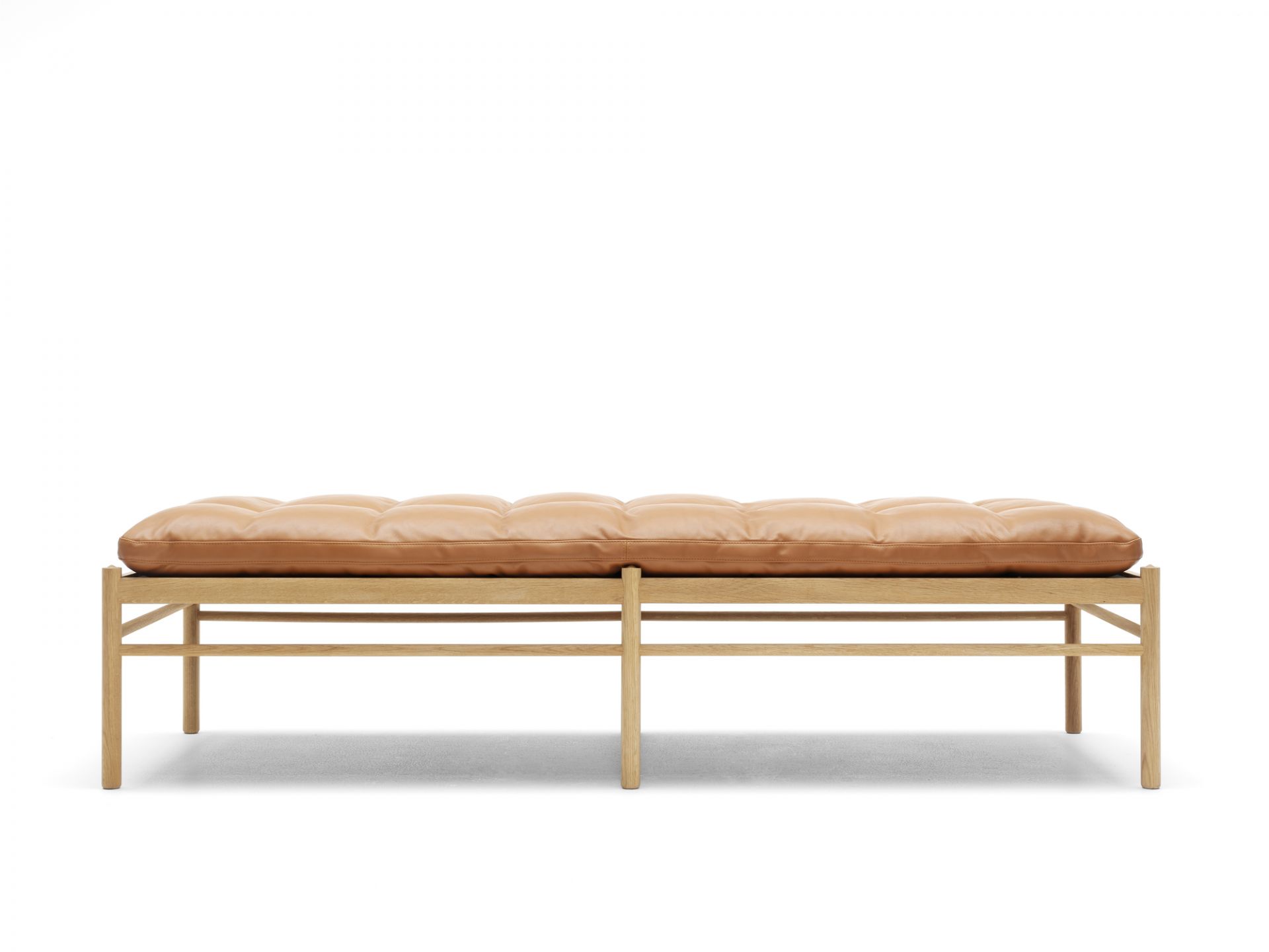 OW150 Daybed Liege Carl Hansen & Søn Leder braun Sif 95